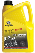 Bardahl Motorolie – XTC RS 5W/40 Syntronic 5 ltr